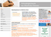 Nebentätigkeitsrecht Nebentätigkeitsrecht für Beamte und Arbeitnehmer des öffentlichen Dienstes